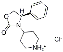 (R)-4-苯基-3-哌啶-4-基-恶唑烷-2-酮盐酸盐 结构式
