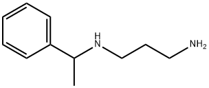 N1-(1-フェニルエチル)-1,3-プロパンジアミン 化学構造式