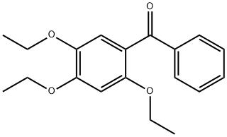 2,4,5-TRIETHOXYBENZOPHENONE Structure