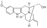 10-メトキシサルパガン-17-オール 化学構造式