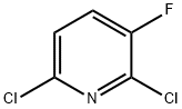 2,6-ジクロロ-3-フルオロピリジン 化学構造式