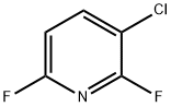 3-クロロ-2,6-ジフルオロピリジン 化学構造式