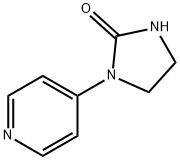 1-(ピリジン-4-イル)イミダゾリジン-2-オン 化学構造式