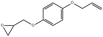 2-(4-Allyloxy-phenoxymethyl)-oxirane Struktur