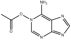 1-(Acetyloxy)-1H-purin-6-amine 结构式