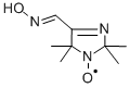 [2,2,5,5-テトラメチル-4-(ヒドロキシイミノメチル)-3-イミダゾリン-1-イルオキシ]ラジカル 化学構造式