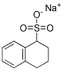 sodium tetrahydronaphthalenesulphonate  Struktur