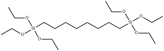 1,8-二(三乙氧基硅烷基)辛烷,52217-60-4,结构式