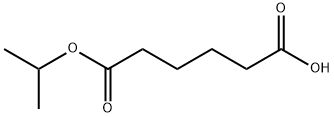 ヘキサン二酸水素1-イソプロピル 化学構造式