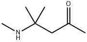 2-Pentanone, 4-methyl-4-(methylamino)- (9CI) Struktur