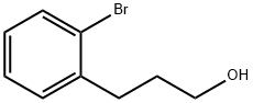3-(2-BROMO-PHENYL)-PROPAN-1-OL 化学構造式