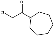 1-氮杂环庚-1-基-2-氯-乙酮 结构式