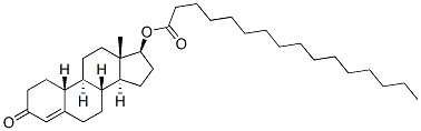 17beta-hydroxyestr-4-en-3-one 17-palmitate  Structure