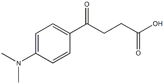 4-(4-(二甲氨基)苯基)-4-氧代丁酸 结构式