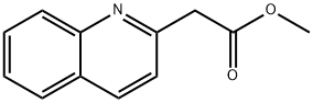2-Quinolineacetic acid methyl ester Struktur