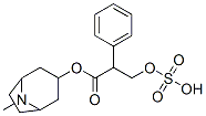 atropine O-(hydrogen sulphate) Struktur