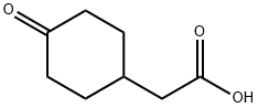 2-(4-氧代环己基)乙酸 结构式