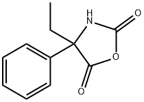 2,5-Oxazolidinedione,  4-ethyl-4-phenyl- 结构式
