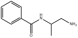 Benzamide,  N-(2-amino-1-methylethyl)- Struktur