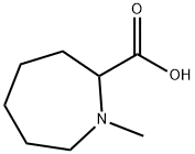 1-METHYLAZEPANE-2-CARBOXYLIC ACID,5227-51-0,结构式