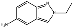 5-アミノ-2-エチル-2H-インダゾール 化学構造式