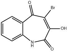 4-Bromo-3-hydroxy-1H-1-benzazepine-2,5-dione Struktur