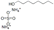 ALPHA-SULFO-OMEGA-(OCTYLOXY)-POLY(OXY-1,2-ETHANEDIYL) AMMONIUM SALT Structure