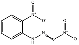 Nitromethanal-2-nitrophenylhydrazone Structure