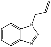 1-アリル-1H-ベンゾトリアゾール 化学構造式
