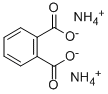 フタル酸アンモニウム 化学構造式