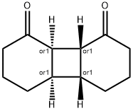DECAHYDROBIPHENYLENE-1,8-DIONE 化学構造式