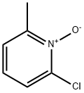 2-クロロ-6-メチルピリジン1-オキシド 化学構造式