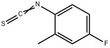 イソチオシアン酸4-フルオロ-2-メチルフェニル 化学構造式