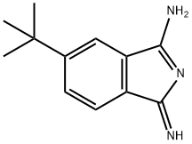 5-TERT-BUTYL-1,3-DIIMINOISOINDOLINE Struktur