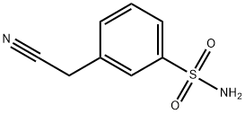 Benzenesulfonamide, 3-(cyanomethyl)- (9CI) Struktur