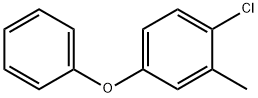 1-クロロ-2-メチル-4-フェノキシベンゼン 化学構造式