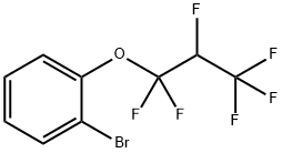 1-BROMO-2-(1,1,2,3,3,3-HEXAFLUOROPROPOXY)BENZENE Struktur