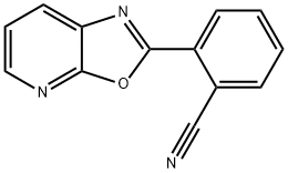 2-(Oxazolo[5,4-b]pyridine-2-yl)benzonitrile 结构式