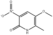 5-METHOXY-6-METHYL-3-NITROPYRIDIN-2-OL Structure