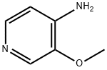 4-Amino-3-methoxypyridine Struktur