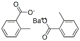 barium o-toluate Struktur