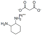 platinum(II) 1,2-diaminocyclohexane malonate Struktur