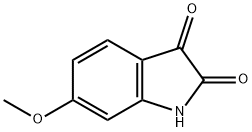 6-メトキシイサチン 化学構造式