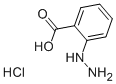 2-ヒドラジノ安息香酸塩酸塩 化学構造式