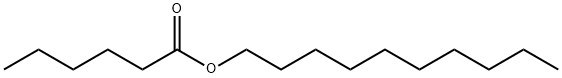 decyl hexanoate Struktur