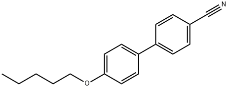 4-Pentyloxy-[1,1'-biphenyl]-4'-carbonitrile Structure