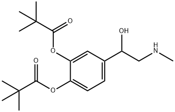 Dipivefrine Struktur