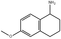1,2,3,4-TETRAHYDRO-6-METHOXY-1-NAPHTHALENAMINE Struktur