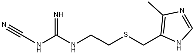 N-desmethylcimetidine 结构式