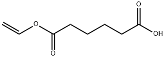 ヘキサン二酸水素1-エテニル 化学構造式